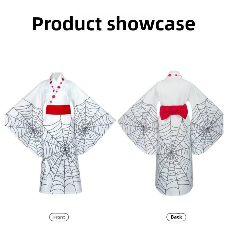 Demon Kimetsu Slayer No Yaiba Anime Rui Cosplay Halloween Costumes Carnival