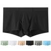 Comfortable Mens T-Shirt Male Nylon See Through Sheer Shiny