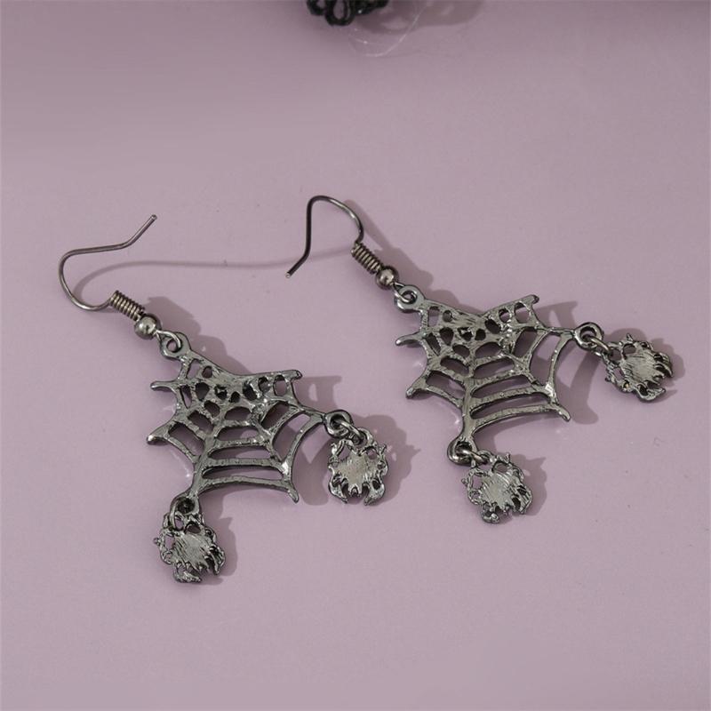 Halloween Drip Earrings Ear Dangles Alloy Material Drop Earrings Ear Accessories Ear Pendants for Halloween Season