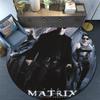 Matrix Poster pattern round rug,Carpet Rug for Living Room Bedroom Playroom ,Non-slip Floor Mat,Holiday Gifts and Birthday Gifts.