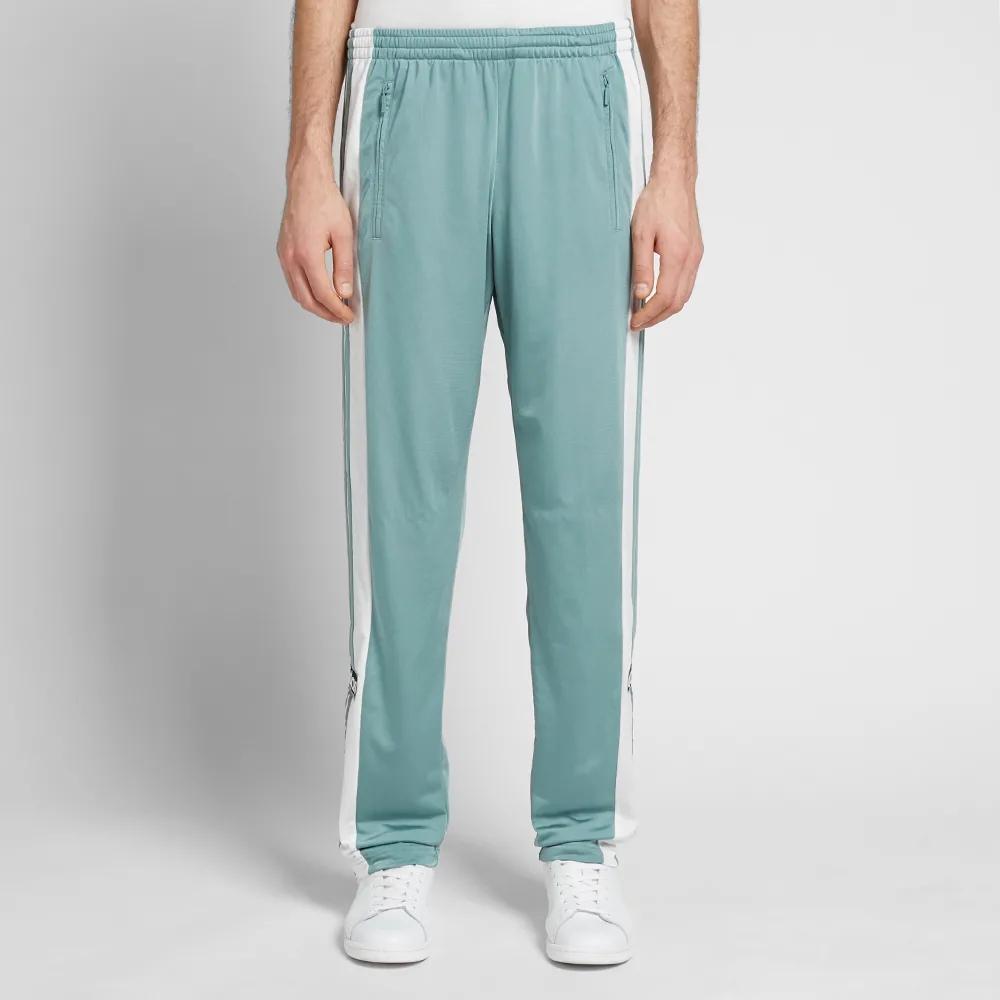 Adidas Originals Snap Pants Vapour Steel Men Bottoms Vapor-Steel Light-Green DV1622