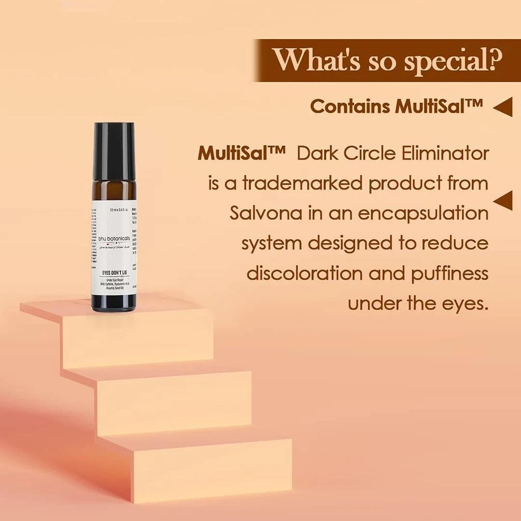 Bhu Botanicals Eyes Don't Lie Under Eye Roll On 12ml