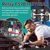 4 Packs F57B14B192AA Relay-5 P 10A/20A 12VDC, Automotive Relay F57B 14B192 AA Fits For Select Ford, Cadillac Vehicles, Toyota