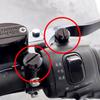 Mirror Hole Cover Cap, Motorcycle Mirror Hole Plug, Bike Hole Plug, Compatible with M8/M10,