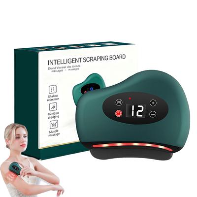Thermaedge Foot Scraper, Thermaedge Red Light Heated Muscle Scraper, 3-in-1Gua Sha Device, Fascia Massage Tools for Feet Calves Neck, Shoulders & Back