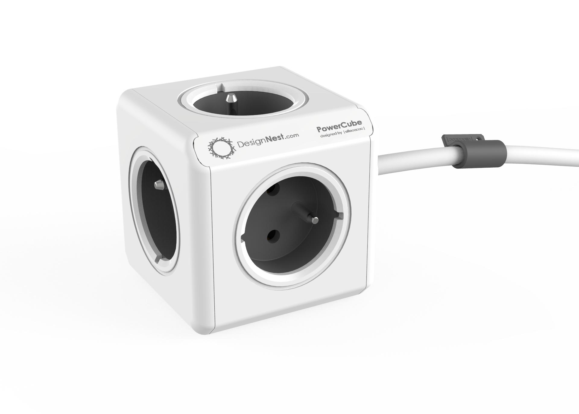 Powercube Estendido 1,5 M - Cinza