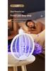 Rechargeable Foldable Electric Mosquito Swatter & Killer Lamp