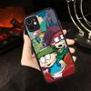 Cartoon Funny R-Rugrats For IPhone 16 15 14 13 12 11 Pro Max X XS MAX Plus Translucent Black Phone Cover
