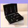 Jewelry Organizer Box With Lock For Necklace Earrings And Bracelets Home Storage Solution