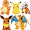 Jucărie de pluș Pokmon Pikachued Bulbasaur Jigglypuff Lapras Eevee Anime Pokemoned Jucărie umplută Păpușă de pluș Cadou pentru copil