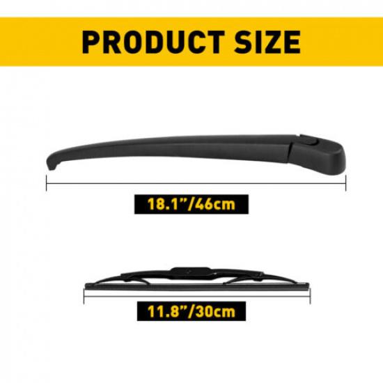 Rear Windshield Wiper Arm & Blade For Hyundai Tucson 2005 2006 2007 2008 2009