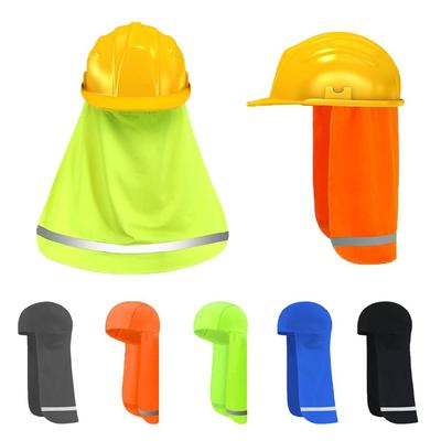 With Neck Flap Neck Sun Shield Reflective Stripe Sun Protection Hat Sun Shade Cap  Outdoor