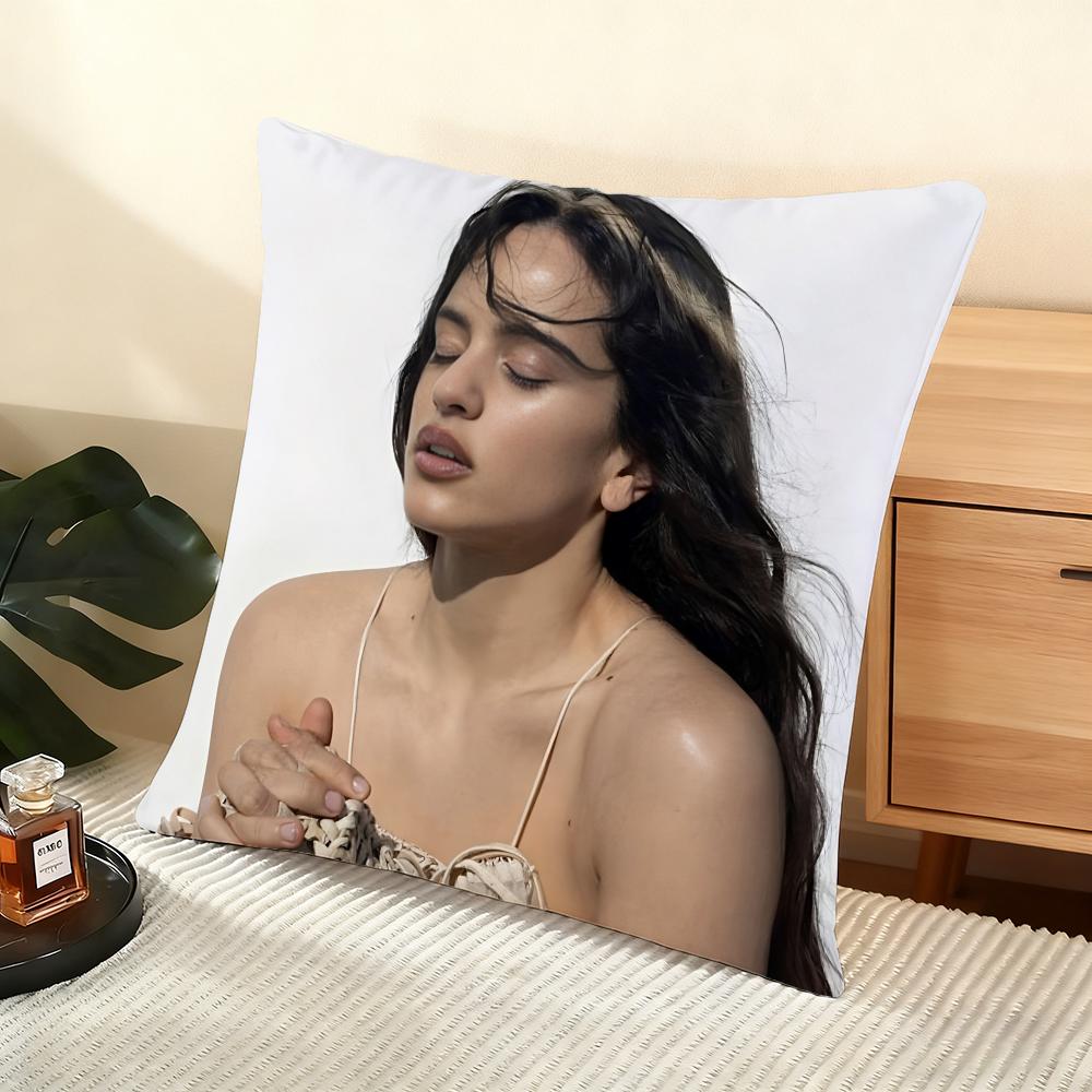 R-Rosalia Lux Cushion Cover Soft Short Plush Pillow Cover Smooth Cozy Texture Aesthetic Cushion Case Home Decor