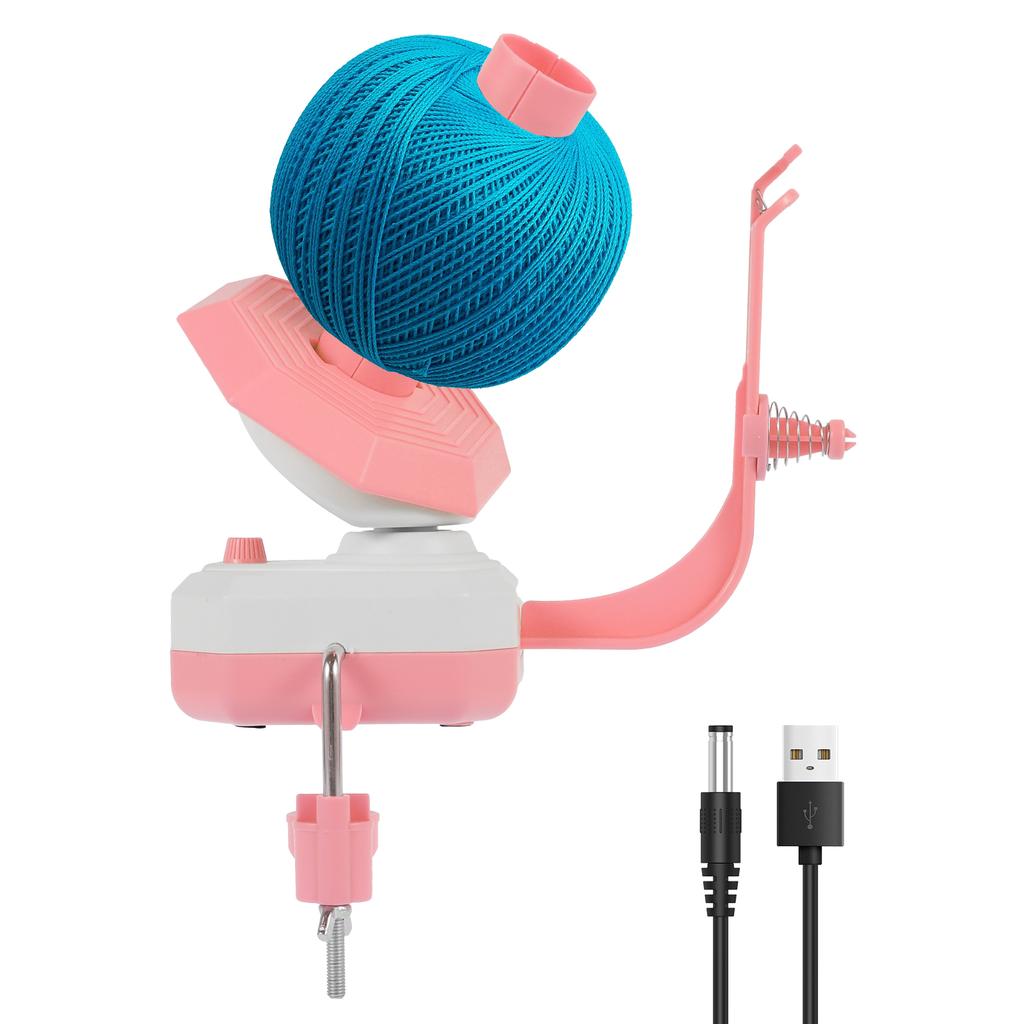 Plastic Electric Wool Winder Automatic Yarn Ball Winder Easy to Use Efficient Auto Yarn Cake Winder for Handicraft Enthusiasts