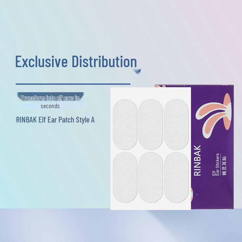Наклейки RINBAK в виде эльфийских ушей - Невидимый корректор ушей для более стройного лица