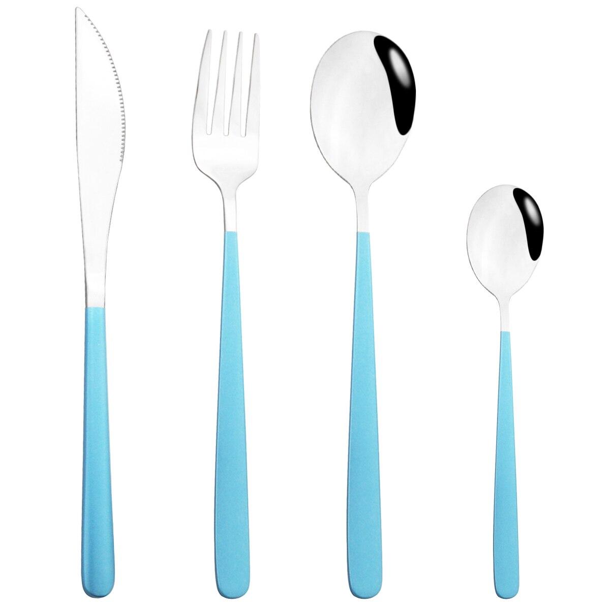 4 шт. красочные вилка — фото 16