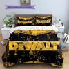 Dewalt Tool Pattern Bedding Quilt Set Quilt Cover Pillowcase Home Decoration Gift (1 * duvet cover + 2 * pillowcase, without core)