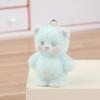 Pink Flocked Resin Bear Charm for Keychain, Bag, Earrings, Necklace