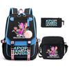 Witch Hunters Kpopdemonhunters Student School Bag Shoulder Bag Casual Pencil Bag Three-Piece Set
