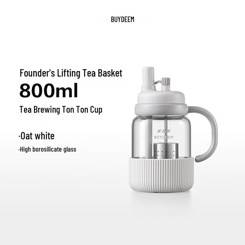 Buydeem Portable Glass Tea Infuser Bottle