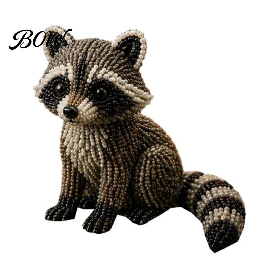 DIY Beading Kit Animal Bead Craft Kit, Cute Designs with Stars And Moon, Beaded Moon Star for Beginners, Adults Home Decor Handmade