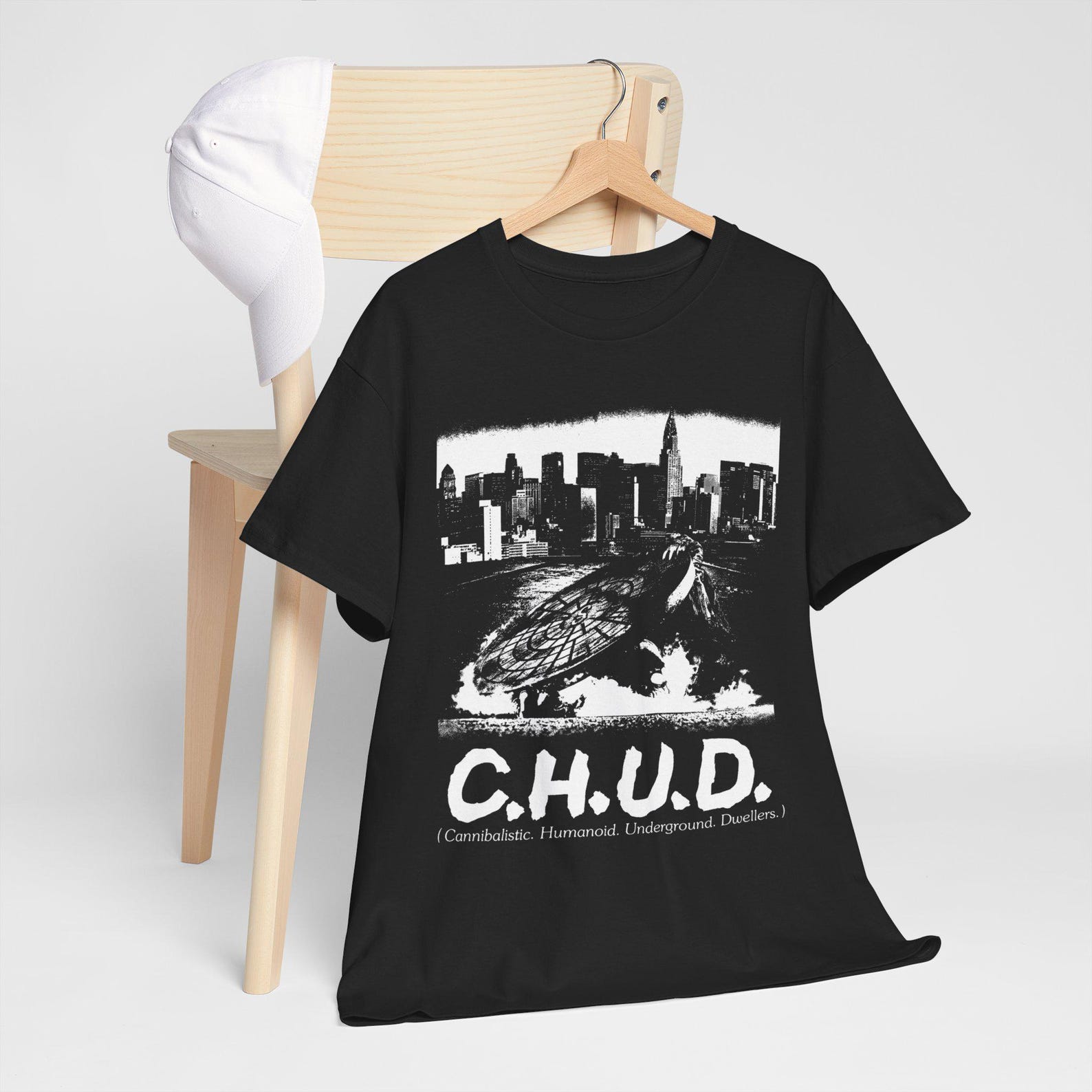 CHUD Film Shirt Cult Horror Movie Graphic Tee S