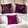 Videospiel Lustig PPoppy Playtimes Dekorative Raumästhetik Kissenbezug Heimdekoration Schlafzimmer Sofa Bett Couch Kissenbezug 45x45