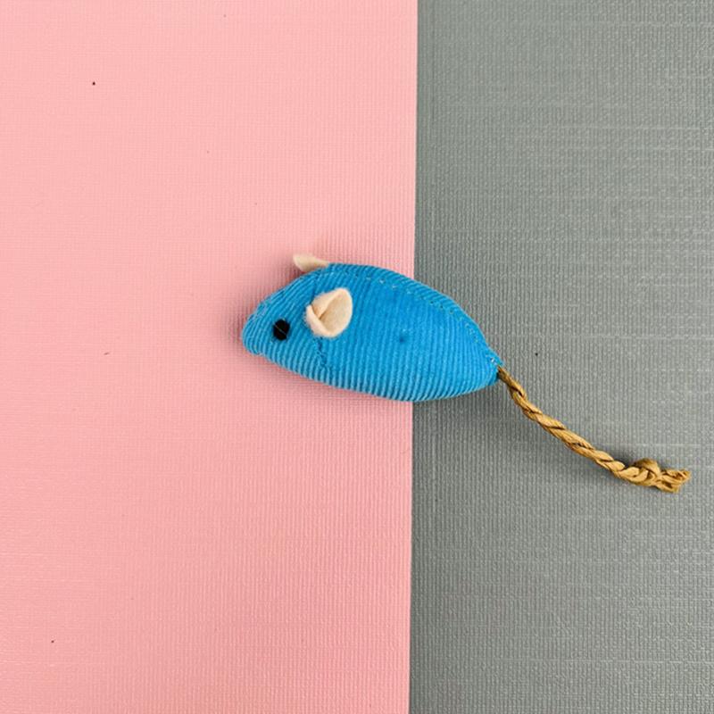 2Pcs Interactive Plush Rat And Cat Toys With Durable Linen Perfect For Pet Safe For Indoor Play Pet Toys