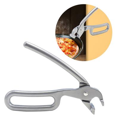 Wygodne szczypce do pieczenia Mocne i wytrzymałe Przydatny klips do płyty grzejnej ze stopu aluminium