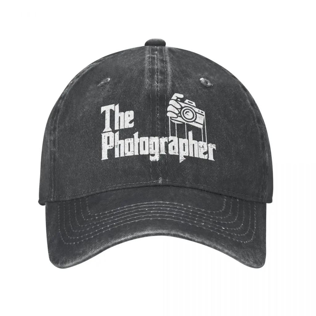 Photography The Photographer Baseball Cap Vintage Distressed Denim Snapback Cap Men Women Workouts Gift Hats Cap