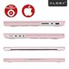 Case For Apple Macbook Pro 16 2021-2025 (M1/M2/M3/M4) - Flexible, Matte Protective Case, Lightweight and Resistant - Alogy Airguard™ Pink