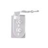 L Shape Video Surveillance Camera Mount Acrylic Clear Camera Holder  Smooth Walls