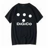DiGiCo Logo White Dots Black T-Shirt
