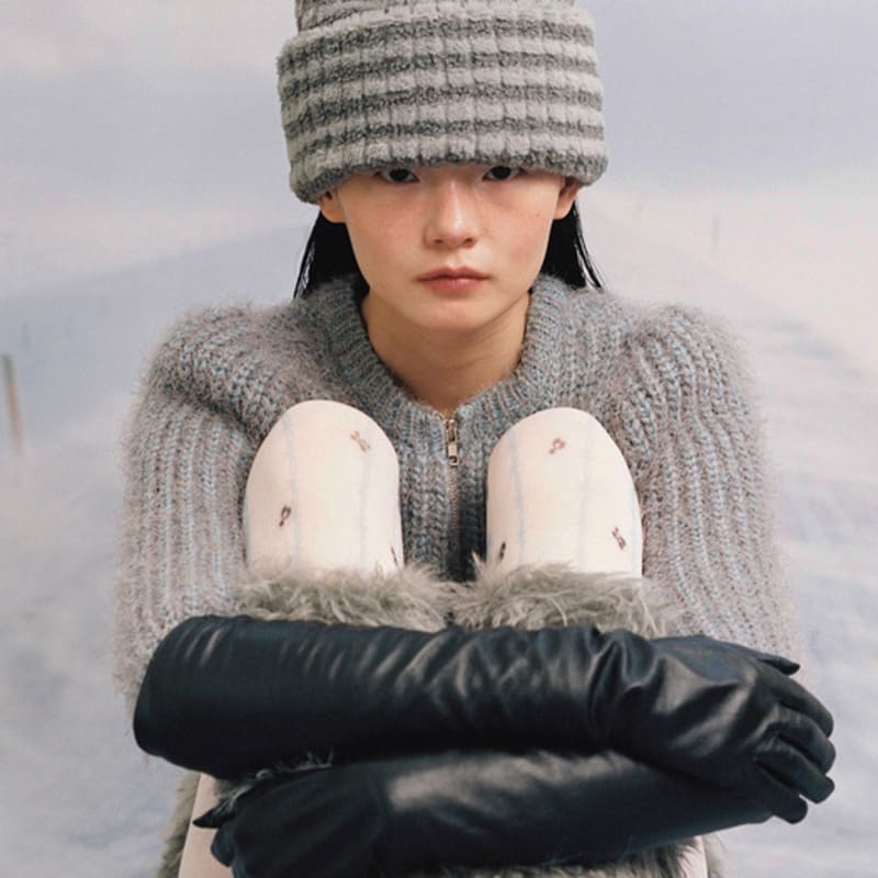 AWESOME NEEDS SUGARLOAF HAT_SNOW GREY