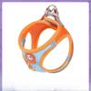 Vest Style Pet Chest and Back Strap, Leash, Mesh Fabric, Breathable and Reflective Dog Walking Rope, Dog and Cat Supplies