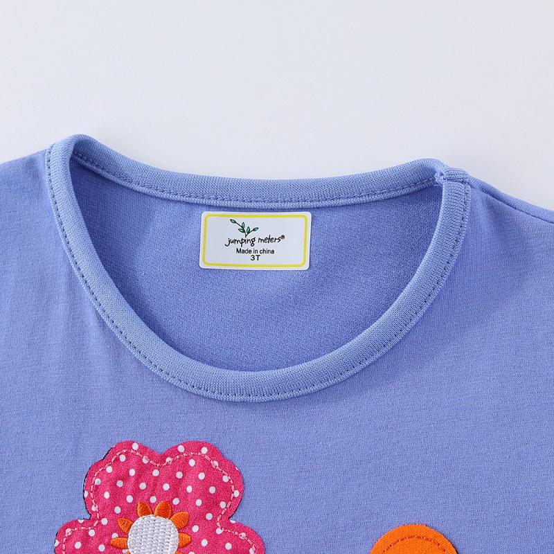 26ª Edizione Estiva: Vestito da Principessa Ricamato per Bambine - Manica Corta