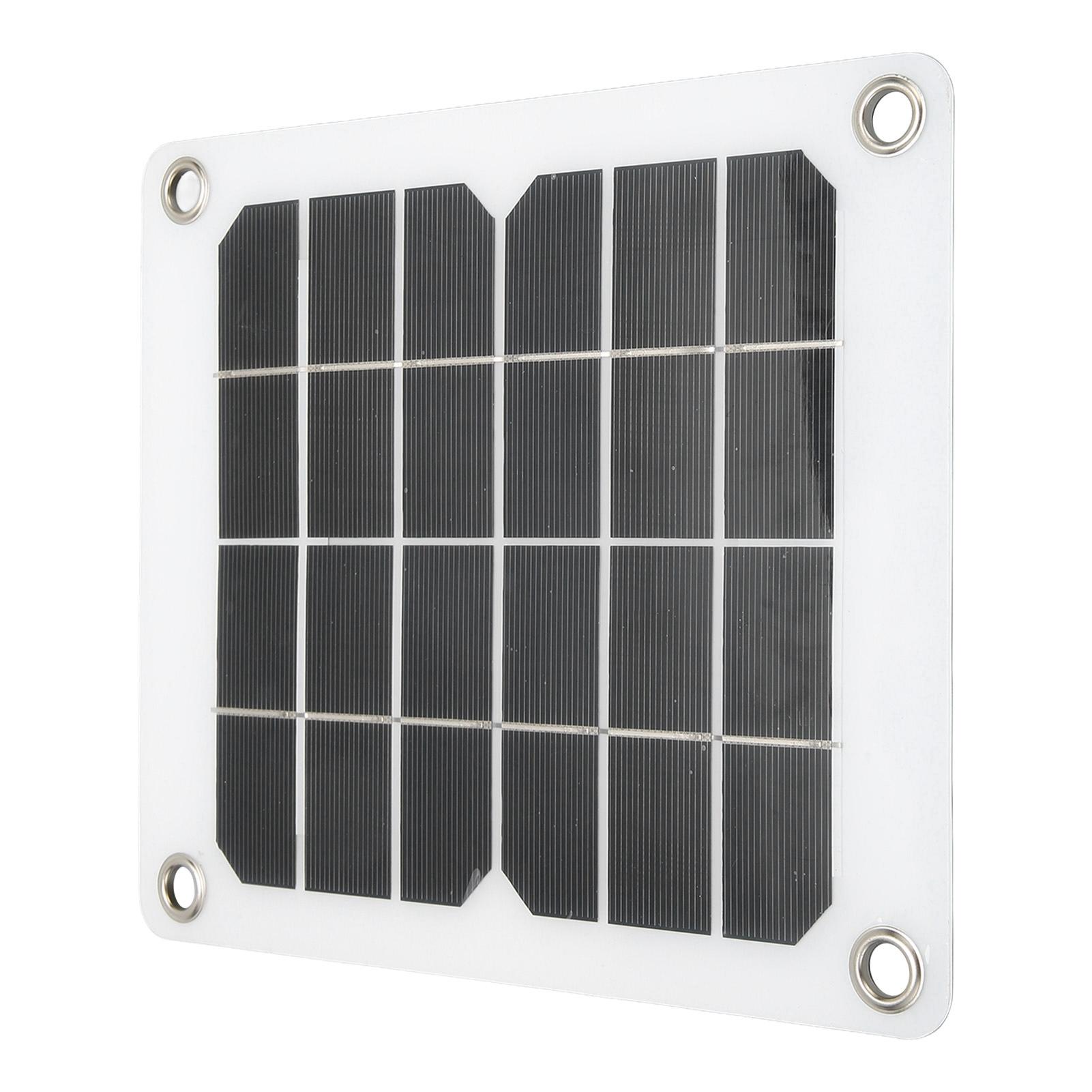 

5V 20W Solar Panel Monocrystalline Safe USB Output Portable Solar Charge Panel for Car Boat RV Phone