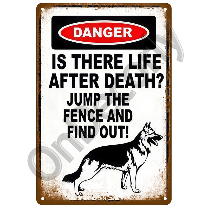 Beware Metal Signs Vintage Plaque Warning Danger Tin Signs Plate Home Wall Decor For Bar Club Man Cave Art Painting Poster Gift