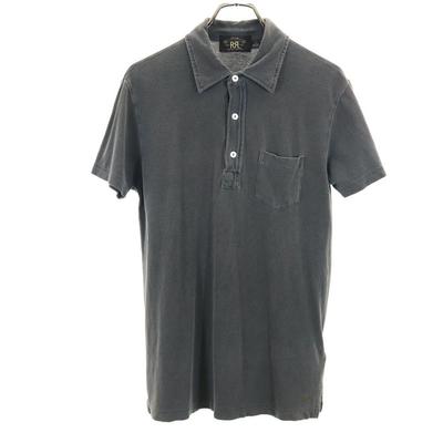 Short Sleeve Polo Shirt S Gray Fawn Men's Used