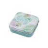 Portable Square Flip Metal Tin Storage Box Durable Rust-free Container for Candy Pills Coins DIY Craft Supplies