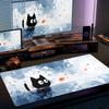 Mouse Pad Kawaii Cat Pattern Design Gaming Aesthetics Large Extended Table Rug Gamer Rubber Nonslip Mat Company Offices Desk Pad