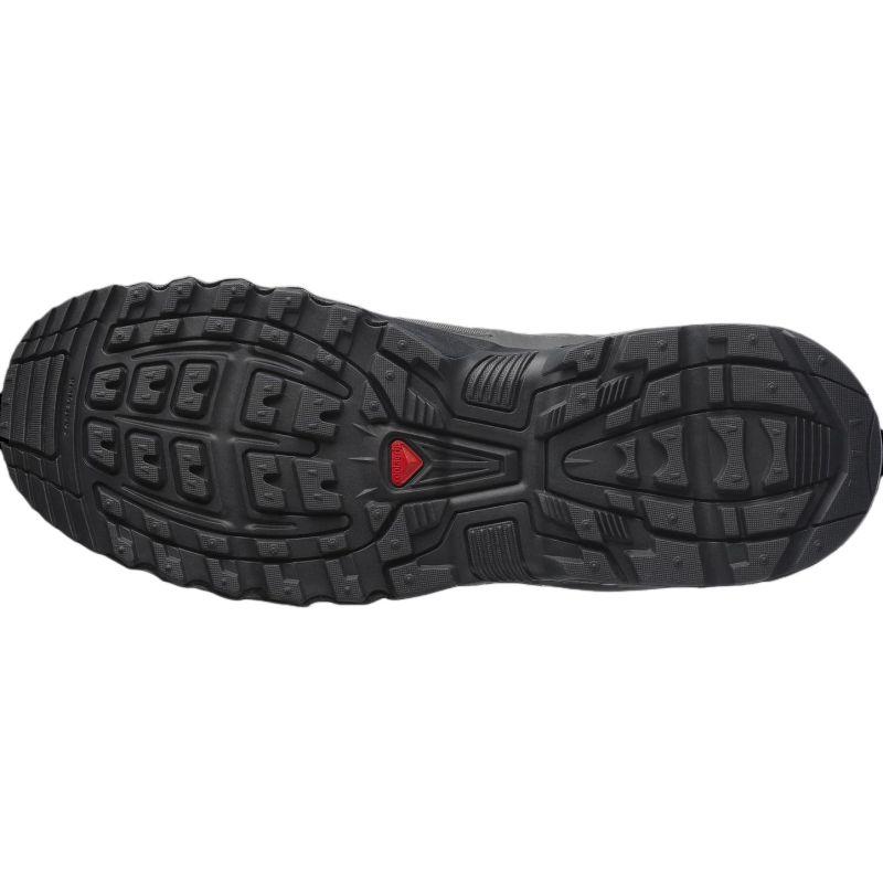 SALOMON ACS+ Cushioning Abrasion Resistant Moisture Wicking Coverage Support Running Shoes Unisex Black Sneakers L47822000