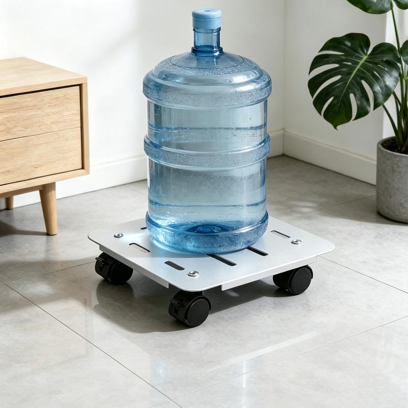 Indoor Outdoor Pflanztopf Untersetzer Bewegliche Metall-Pflanzenständer Drehbar Mit Rädern Pflanzen-Mobiltrolley Für Schwere Pflanzen