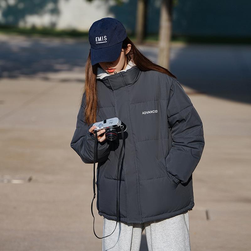 

Модная хлопковая одежда женская зима 2025 новая свободная BF повседневная пуховая куртка женская корейская версия короткая женская стеганая куртка XXXL