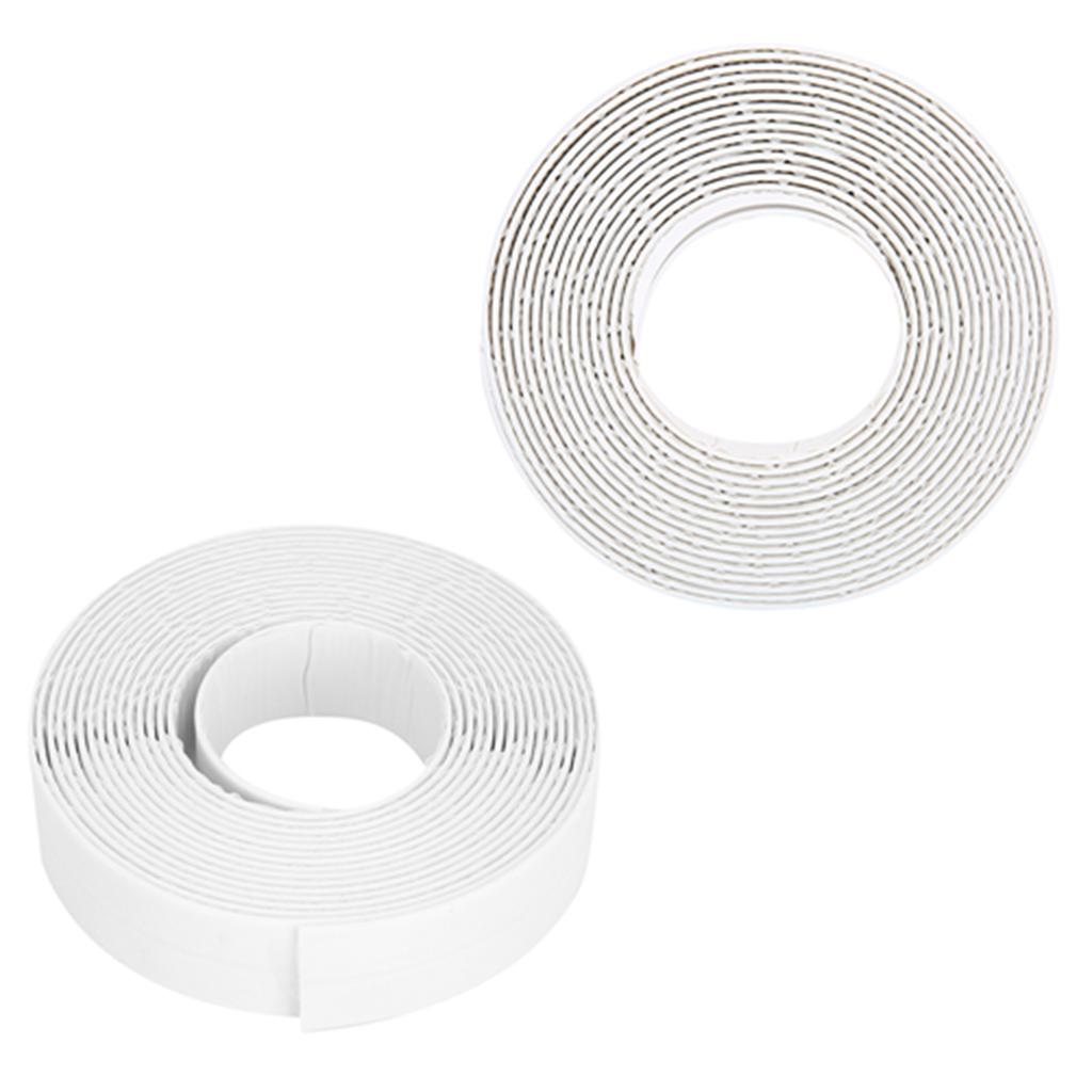 22mm White PE Kitchen Bathroom Gaps Waterproof Sealing Strip Stovetop Toilet Sticker Tape