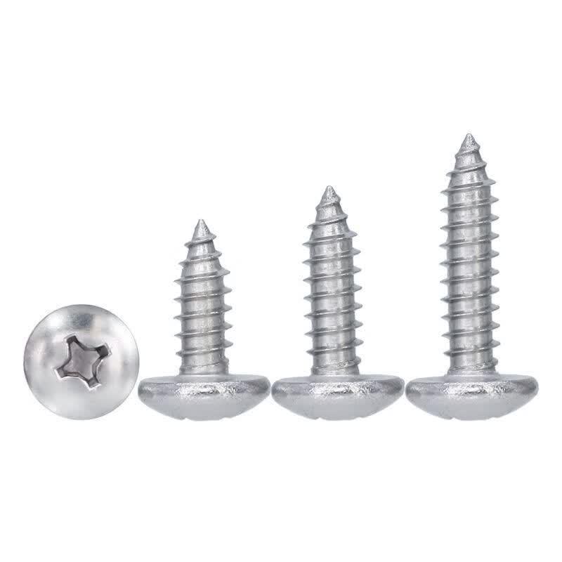 304 Stainless Steel Phillips Flat Head Self-Tapping Screws