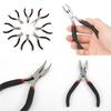 Premium 8pcs Mini Pliers Tools Set For Jewelry Making With Comfortable Grip And Unique Design