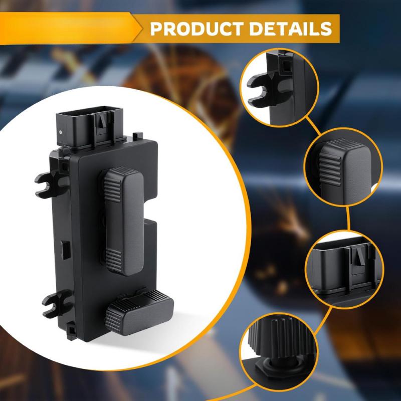 Driver Left 8-Way Power Seat Adjustment Switch Recliner Switch Suitable for 2002-2006 Chevrolet Silverado Avalanche 12450166