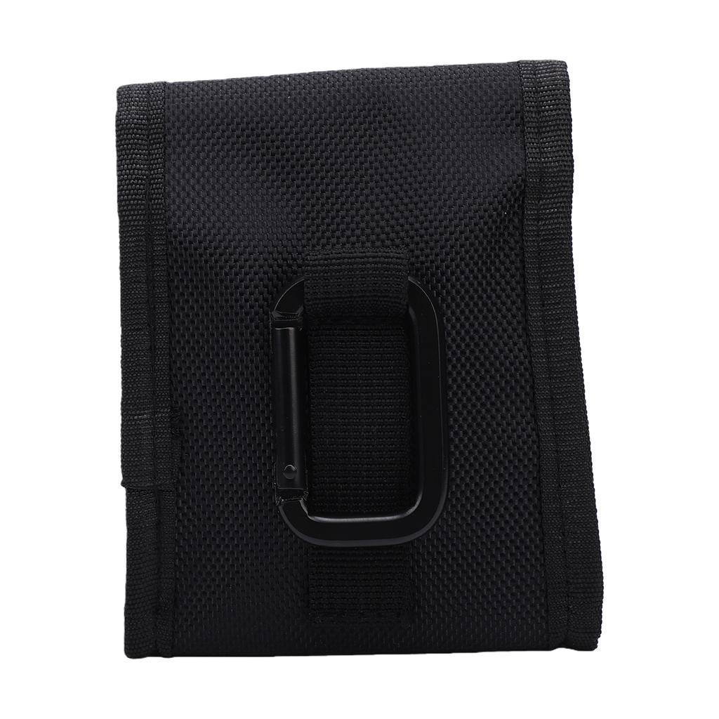 Tee Ball Pouch Bag Oxford Cloth Anti Dust Tee Holder Ball Waist Carry Bag Black for Cart