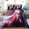 3D Print Yoisaki Kanade Bedding Set Soft Comforter Cover With 1/2pcs Pillow Shams For Kids Adults Cartoon Duvet Cover Microfiber
